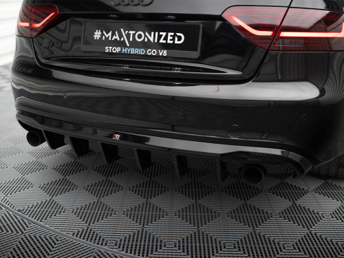 Maxton Rear Valance Audi A5 Coupe / Cabrio S-Line 8T (Version with single exhausts on both sides) Maxton Rear Valance Audi A5 Coupe / Cabrio S-Line 8T (Version with single exhausts on both sides)