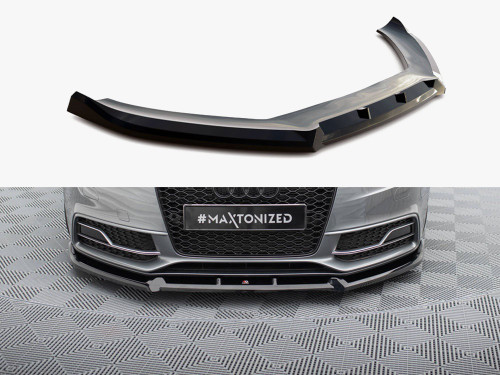 Maxton Front Splitter V.3 Audi S5 / A5 S-Line Coupe / Sportback 8T Facelift Maxton Front Splitter V.3 Audi S5 / A5 S-Line Coupe / Sportback 8T Facelift