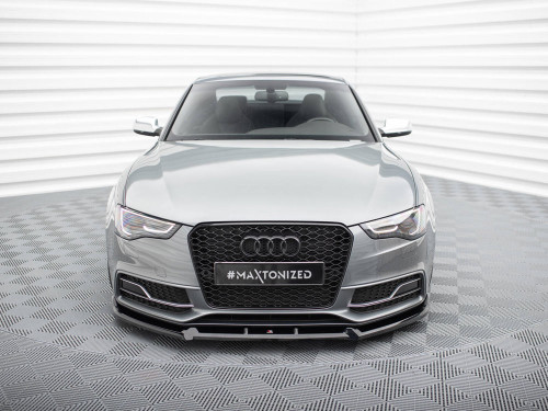 Maxton Front Splitter V.3 Audi S5 / A5 S-Line Coupe / Sportback 8T Facelift Maxton Front Splitter V.3 Audi S5 / A5 S-Line Coupe / Sportback 8T Facelift