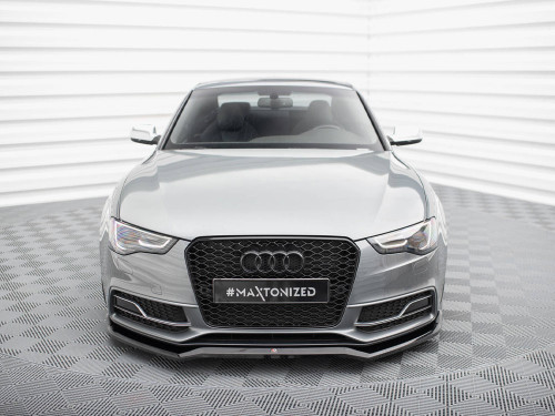 Maxton Front Splitter V.4 Audi S5 / A5 S-Line Coupe / Sportback 8T Facelift