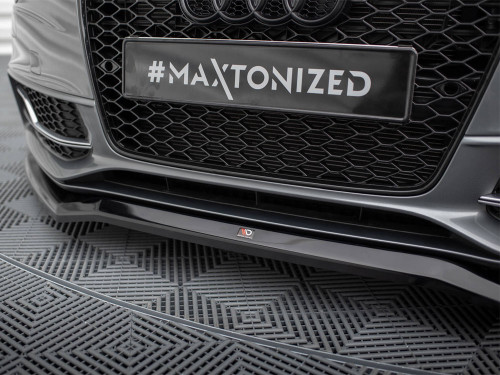 Maxton Front Splitter V.4 Audi S5 / A5 S-Line Coupe / Sportback 8T Facelift
