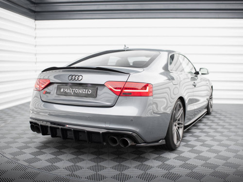 Maxton Rear Valance Audi S5 Coupe / Sportback 8T Facelift Maxton Rear Valance Audi S5 Coupe / Sportback 8T Facelift