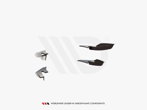 Maxton Front Bumper Wings (Canards) Audi S5 / A5 S-Line Coupe / Sportback F5 Maxton Front Bumper Wings (Canards) Audi S5 / A5 S-Line Coupe / Sportback F5