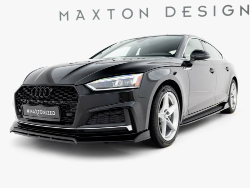 Maxton Front Splitter Audi S5 / A5 S-Line Coupe / Sportback F5