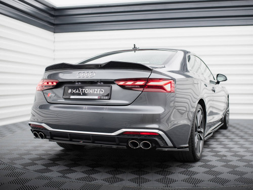 Maxton Spoiler CAP 3D Audi S5 Coupe / A5 S-Line Coupe F5 Facelift