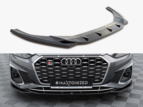 Maxton Front Splitter V.1 Audi S5 / A5 S-Line F5 Facelift Maxton Front Splitter V.1 Audi S5 / A5 S-Line F5 Facelift