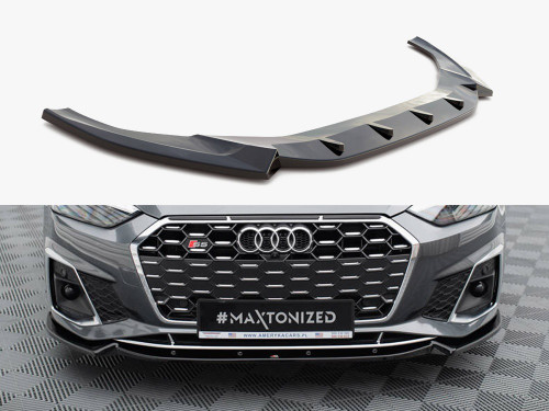 Maxton Front Splitter V.2 Audi S5 / A5 S-Line F5 Facelift Maxton Front Splitter V.2 Audi S5 / A5 S-Line F5 Facelift