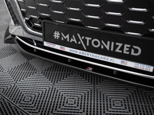 Maxton Front Splitter V.2 Audi S5 / A5 S-Line F5 Facelift Maxton Front Splitter V.2 Audi S5 / A5 S-Line F5 Facelift