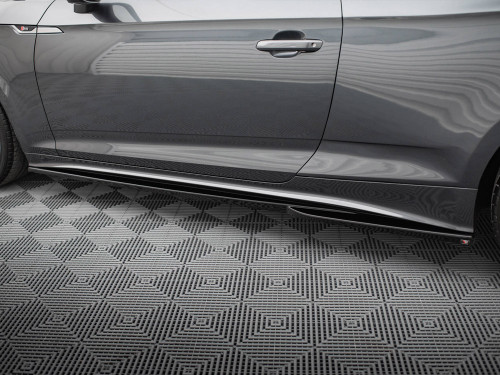 Maxton Side Skirts Diffusers Audi S5 Coupe / A5 S-Line Coupe F5 Facelift Maxton Side Skirts Diffusers Audi S5 Coupe / A5 S-Line Coupe F5 Facelift