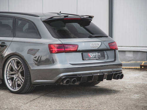 Maxton Rear Valance V.1 Audi A6 / A6 C7 S-Line / S6 C7 Facelift Maxton Rear Valance V.1 Audi A6 / A6 C7 S-Line / S6 C7 Facelift