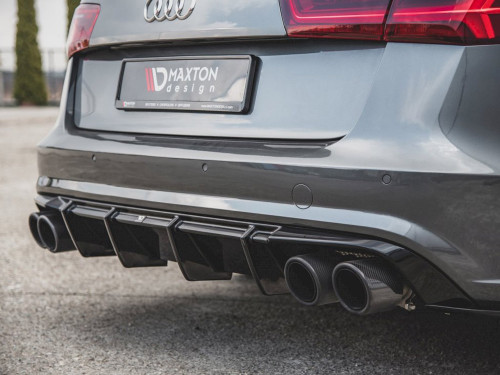Maxton Rear Valance V.1 Audi A6 / A6 C7 S-Line / S6 C7 Facelift Maxton Rear Valance V.1 Audi A6 / A6 C7 S-Line / S6 C7 Facelift