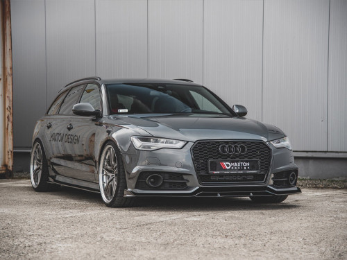Maxton Front Splitter Audi A6 / A6 C7 S-Line / S6 C7 Facelift