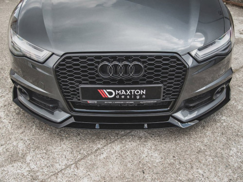 Maxton Front Splitter Audi A6 / A6 C7 S-Line / S6 C7 Facelift Maxton Front Splitter Audi A6 / A6 C7 S-Line / S6 C7 Facelift