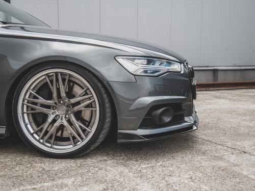 Maxton Front Splitter Audi A6 / A6 C7 S-Line / S6 C7 Facelift Maxton Front Splitter Audi A6 / A6 C7 S-Line / S6 C7 Facelift