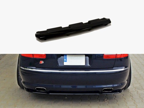 Maxton Central Rear Splitter (Vertical Bars) Audi S8 D3 (2006-2010) Maxton Central Rear Splitter (Vertical Bars) Audi S8 D3 (2006-2010)