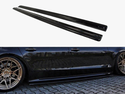 Maxton Side Skirts Diffusers Audi S8 D4 FL Maxton Side Skirts Diffusers Audi S8 D4 FL