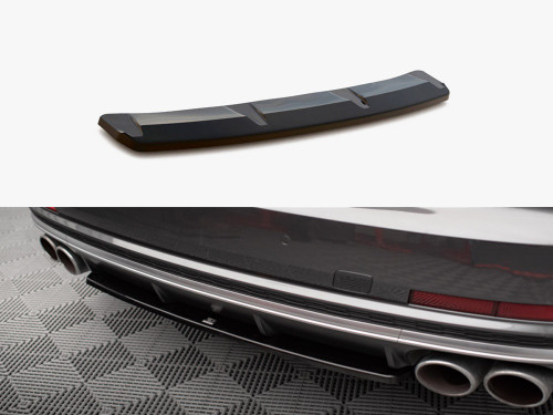 Maxton Central Rear Splitter Audi S8 D5