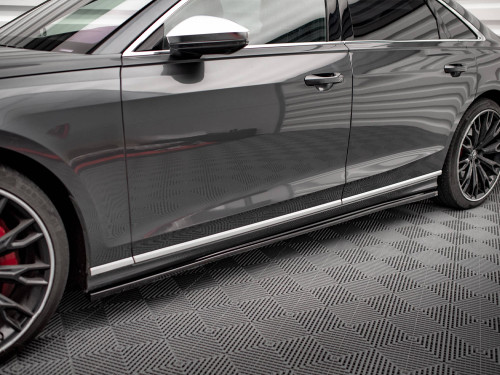 Maxton Side Skirts Diffusers Audi S8 / A8 S-Line D5