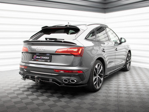 Maxton Rear Splitter (Vertical Bars) Audi SQ5 / Q5 S-Line Sportback Mk2 Facelift Maxton Rear Splitter (Vertical Bars) Audi SQ5 / Q5 S-Line Sportback Mk2 Facelift
