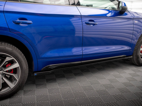 Maxton Side Skirts Diffusers Audi SQ5 / Q5 S-Line SUV / Sportback Mk2 Facelift Maxton Side Skirts Diffusers Audi SQ5 / Q5 S-Line SUV / Sportback Mk2 Facelift