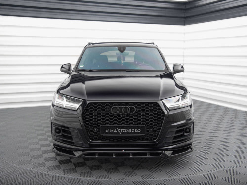 Maxton Front Splitter V.2 Audi SQ7 / Q7 S-Line Mk2 Maxton Front Splitter V.2 Audi SQ7 / Q7 S-Line Mk2