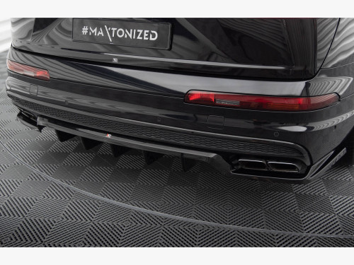 Maxton Central Rear Splitter (Vertical Bars) Audi SQ7 Mk2 Maxton Central Rear Splitter (Vertical Bars) Audi SQ7 Mk2