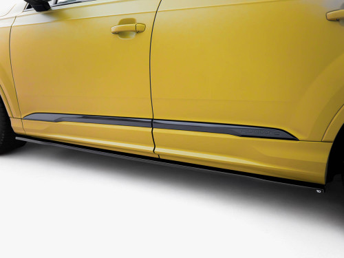 Maxton Side Skirts Diffusers Audi SQ7 / Q7 S-Line Mk2 (4M) Facelift