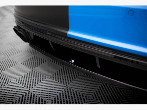 Maxton Central Rear Splitter Audi TT S 8S Facelift