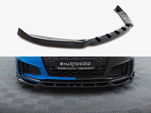 Maxton Front Splitter V.1 Audi TT S / TT S-Line 8S Facelift Maxton Front Splitter V.1 Audi TT S / TT S-Line 8S Facelift