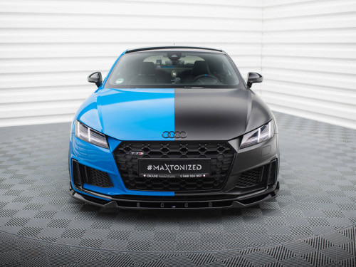 Maxton Front Splitter V.1 Audi TT S / TT S-Line 8S Facelift Maxton Front Splitter V.1 Audi TT S / TT S-Line 8S Facelift