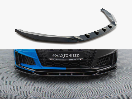 Maxton Front Splitter V.2 Audi TT S / TT S-Line 8S Facelift Maxton Front Splitter V.2 Audi TT S / TT S-Line 8S Facelift