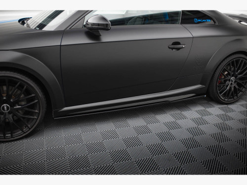 Maxton Side Skirts Diffusers Audi TT S / TT S-Line 8S Facelift