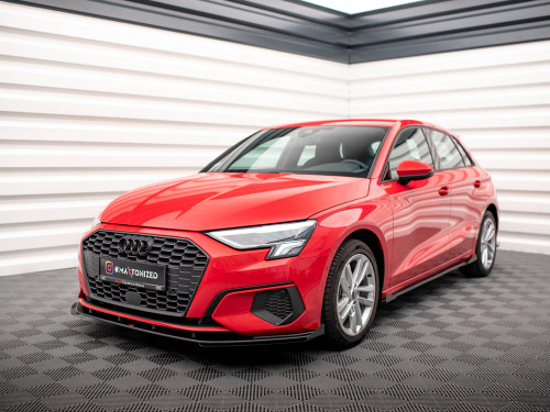 Maxton Street PRO Front Splitter + Flaps Audi A3 8Y