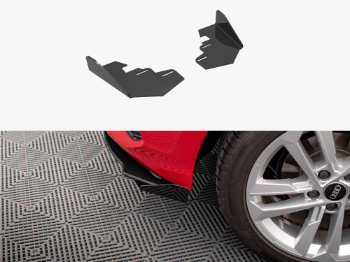 Maxton Rear Side Flaps Audi A3 Sportback 8Y Maxton Rear Side Flaps Audi A3 Sportback 8Y