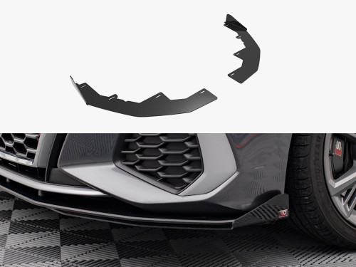 Maxton Front Flaps Audi S3 / A3 S-Line 8Y Maxton Front Flaps Audi S3 / A3 S-Line 8Y