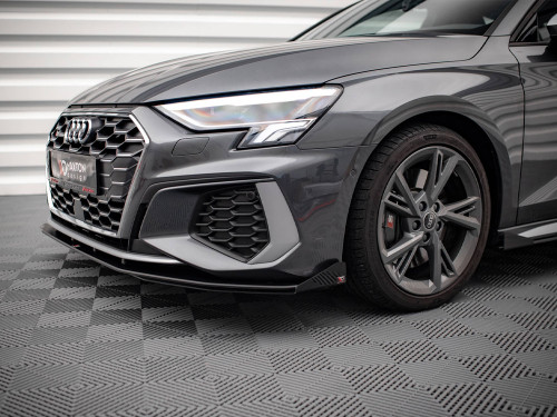 Maxton Front Flaps Audi S3 / A3 S-Line 8Y Maxton Front Flaps Audi S3 / A3 S-Line 8Y