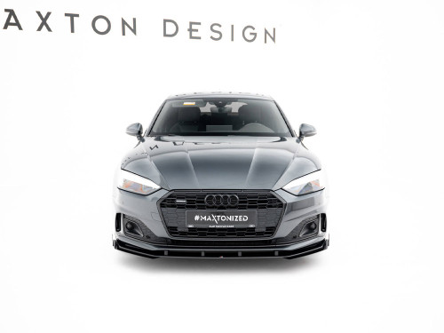Maxton Street PRO Front Splitter + Flaps Audi A5 F5 Facelift Maxton Street PRO Front Splitter + Flaps Audi A5 F5 Facelift
