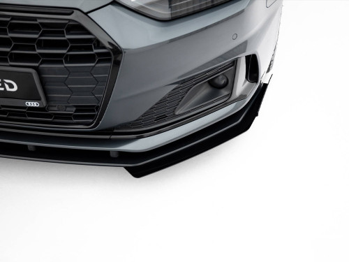 Maxton Street PRO Front Splitter + Flaps Audi A5 F5 Facelift Maxton Street PRO Front Splitter + Flaps Audi A5 F5 Facelift