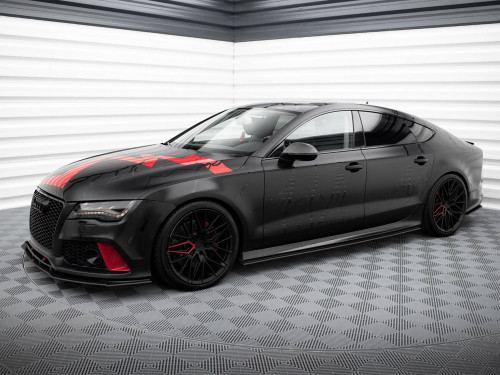 Maxton Street PRO Front Splitter Audi A7 RS7 Look C7 Maxton Street PRO Front Splitter Audi A7 RS7 Look C7