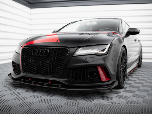 Maxton Front Flaps Audi A7 RS7 Look C7 Maxton Front Flaps Audi A7 RS7 Look C7