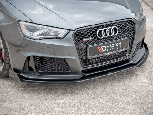 Maxton Street PRO Front Splitter + Flaps Audi RS3 8V Sportback Maxton Street PRO Front Splitter + Flaps Audi RS3 8V Sportback