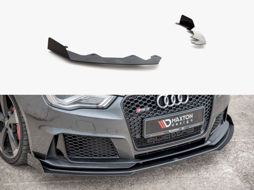 Maxton Front Splitter Flaps Audi RS3 8V Sportback (2015-2016) Maxton Front Splitter Flaps Audi RS3 8V Sportback (2015-2016)