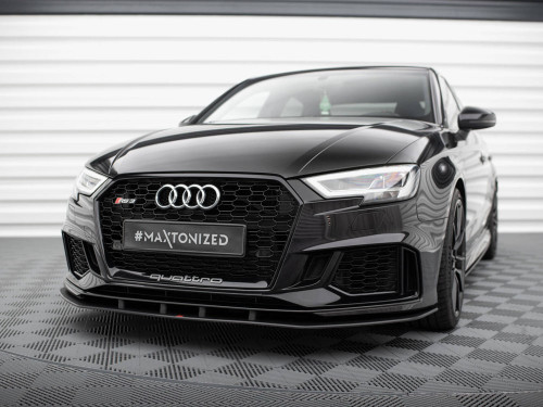Maxton Street PRO Front Splitter Audi RS3 Sedan 8V Facelift