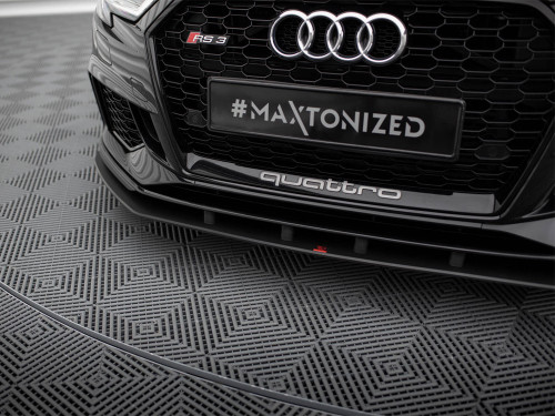 Maxton Street PRO Front Splitter Audi RS3 Sedan 8V Facelift Maxton Street PRO Front Splitter Audi RS3 Sedan 8V Facelift