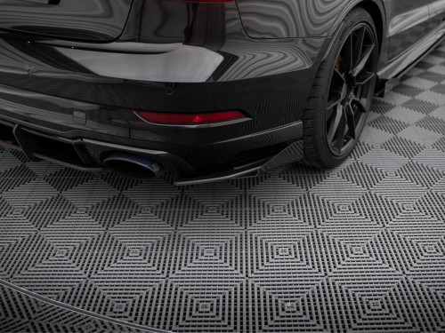 Maxton Street Pro Rear Side Splitters + Flaps Audi RS3 Sedan 8V Facelift Maxton Street Pro Rear Side Splitters + Flaps Audi RS3 Sedan 8V Facelift