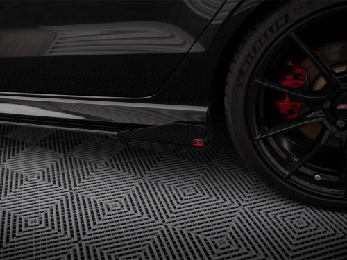 Maxton Street PRO Side Skirts Diffusers V.1 + Flaps Audi RS3 Sedan 8V Facelift Maxton Street PRO Side Skirts Diffusers V.1 + Flaps Audi RS3 Sedan 8V Facelift