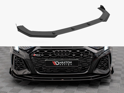 Maxton Street PRO Front Splitter V.1 + Flaps Audi RS3 8Y Maxton Street PRO Front Splitter V.1 + Flaps Audi RS3 8Y