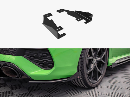 Maxton Rear Side Flaps Audi RS3 Sedan 8Y Maxton Rear Side Flaps Audi RS3 Sedan 8Y