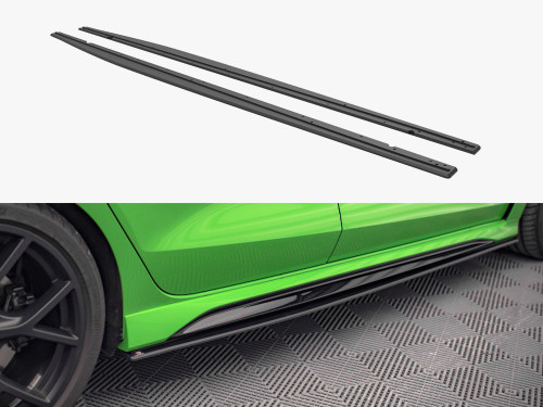 Maxton Street PRO Side Skirts Diffusers Audi RS3 Sedan 8Y Maxton Street PRO Side Skirts Diffusers Audi RS3 Sedan 8Y