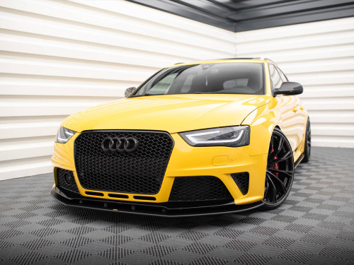 Maxton Street PRO Front Splitter Audi RS4 B8